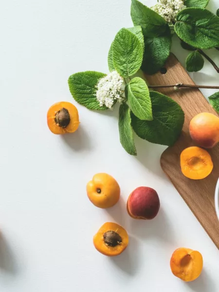 abricots rôtis au miel