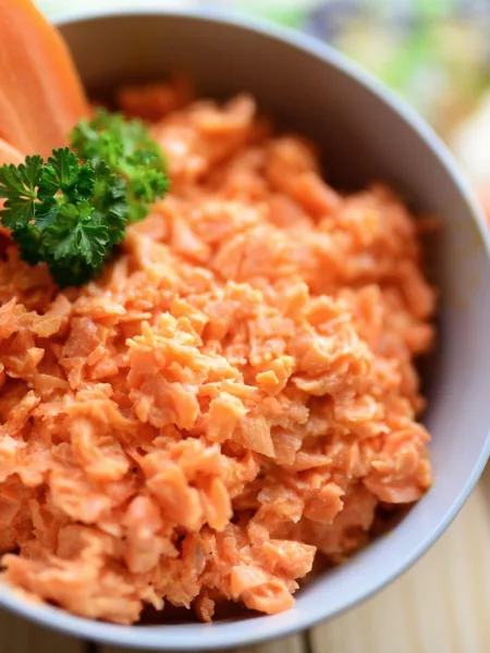 tartare de carottes au cumin